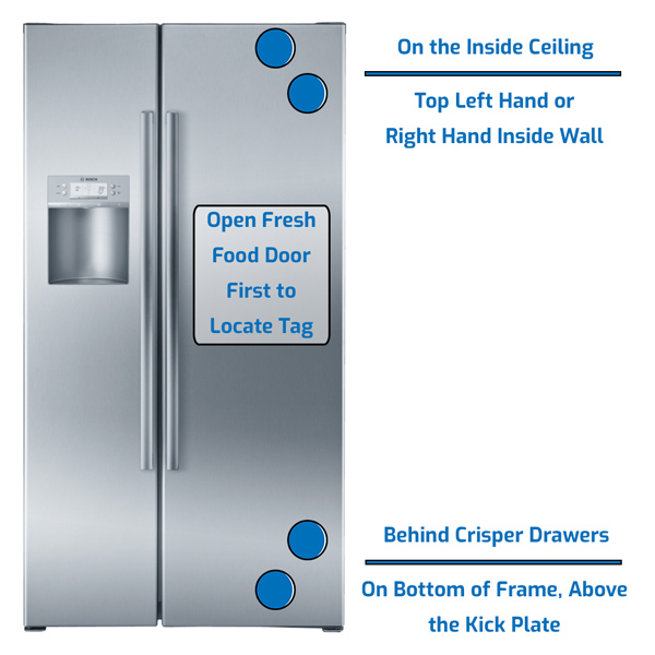 Bosch Refrigerator Side by Side