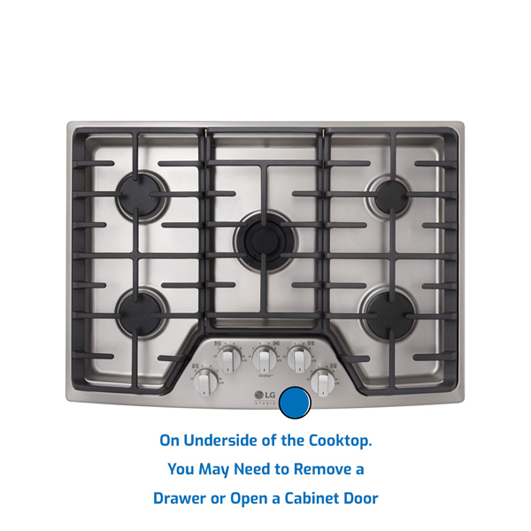 LG Cooktop Gas