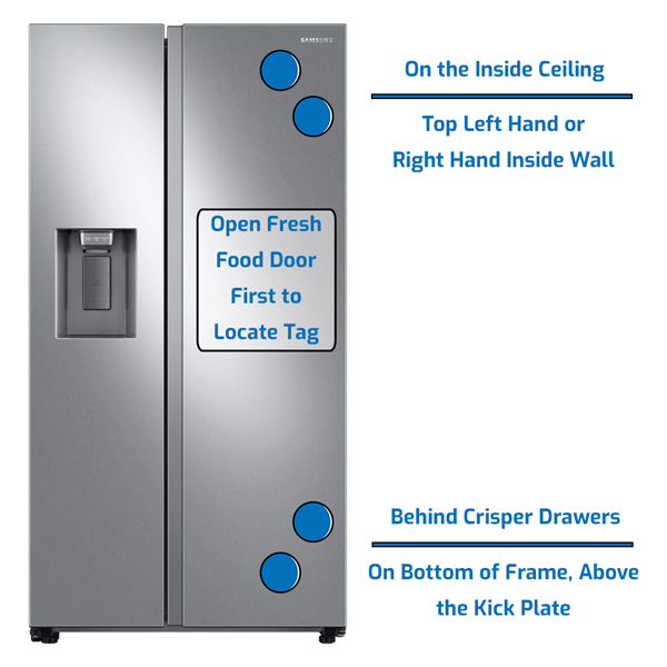 Samsung Refrigerator Side by Side